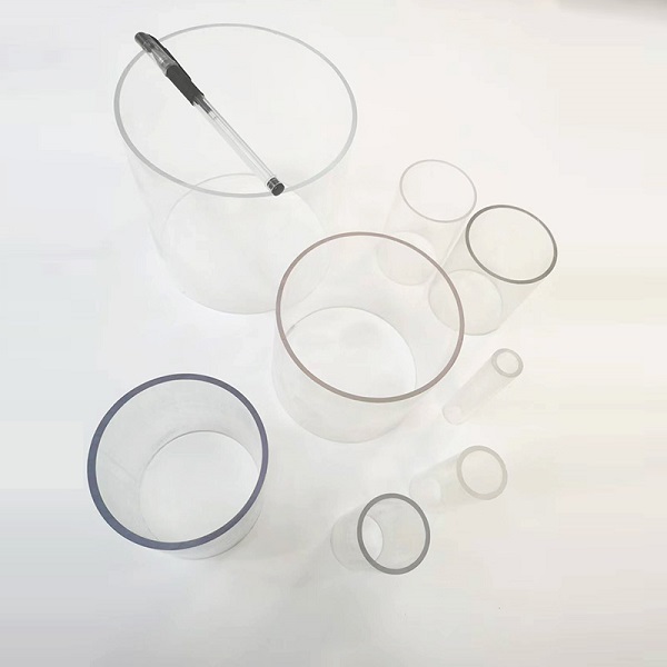 Povrchová úprava polykarbonátových trubek.