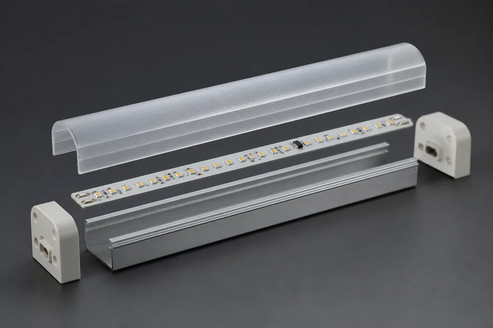 Trubkové pouzdro LED T10 s krytem PC a hliníkovou základnou 6063 pro montáž OEM osvětlení v roce 2026